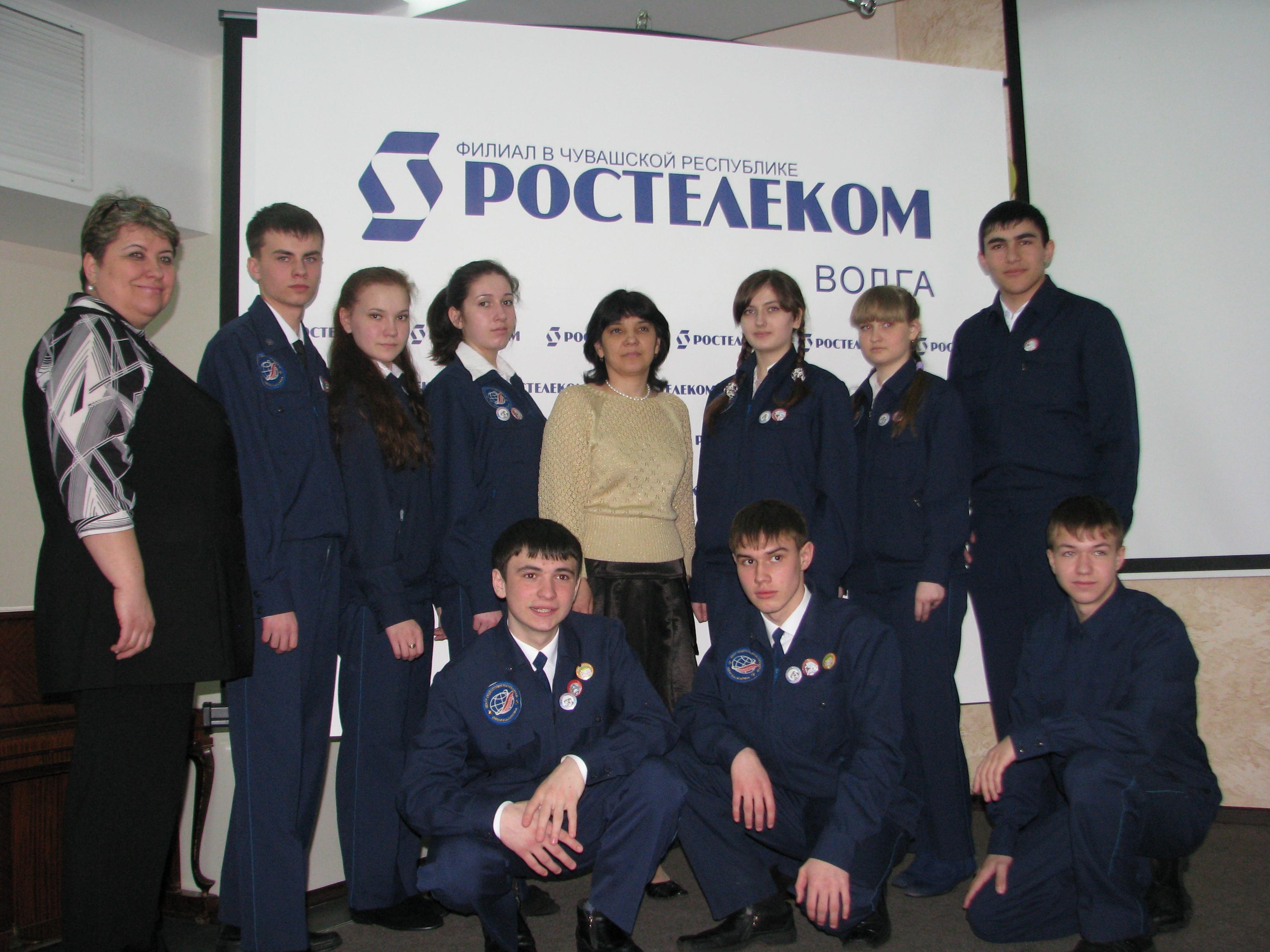Юные космонавты СОШ №10 участники телемоста